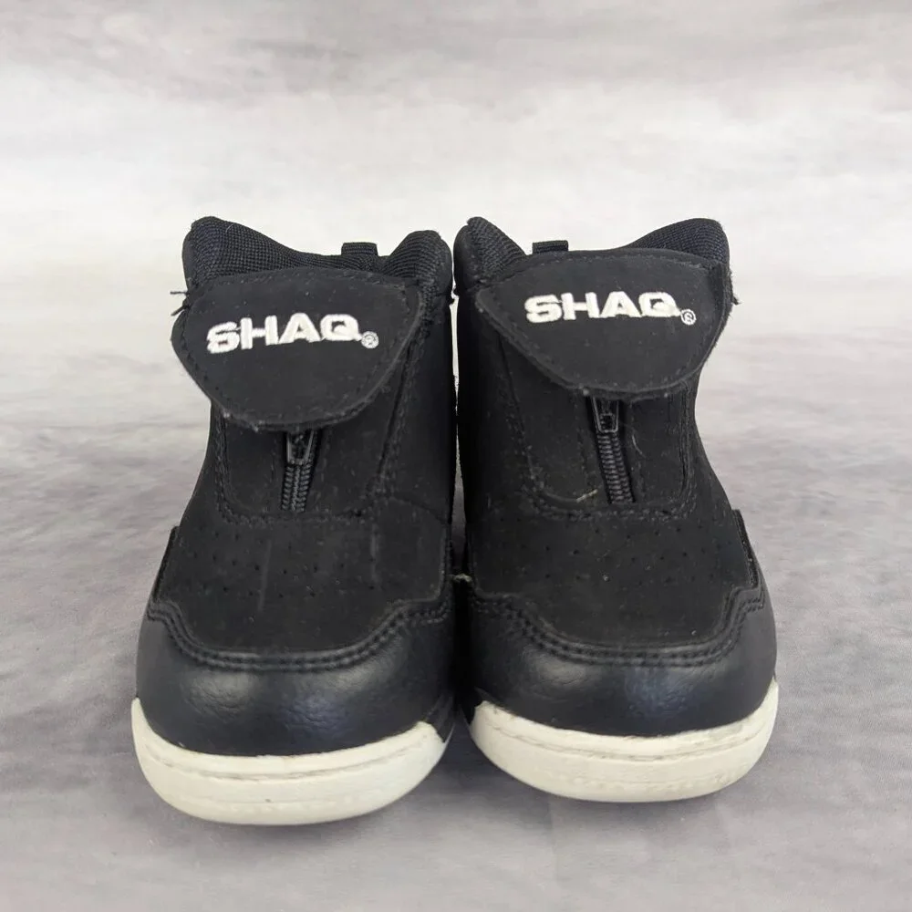 Shaq size 7 infant high-tops black in excellent condition
